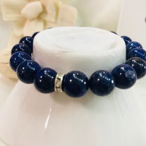 Men’s Gemstone Blue Lapis Lazuli bracelet